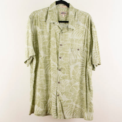 Camisa hawaiana verde (XL) Campia