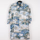 Camisa hawaiana azul (XL) St. Johns. Bay