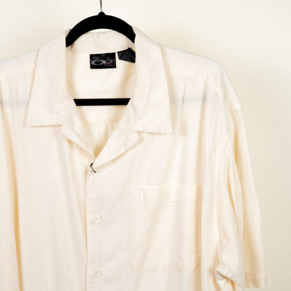 camisa hawaiana beige (XL) op sport
