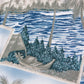 Camisa hawaiana azul (XL) St. Johns. Bay