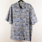 Camisa hawaiana azul (L) Campia
