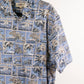 Camisa hawaiana azul (L) Campia