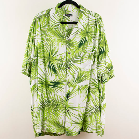 Camisa hawaiana blanco (2XL) George
