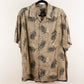Camisa hawaiana beige (L) Axcess/men
