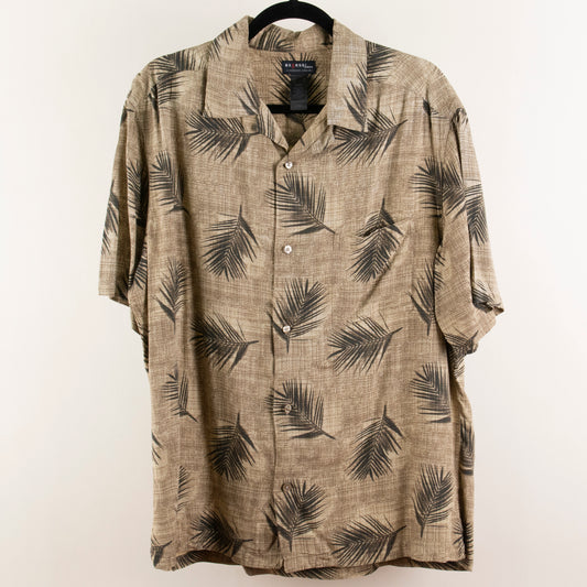 Camisa hawaiana beige (L) Axcess/men