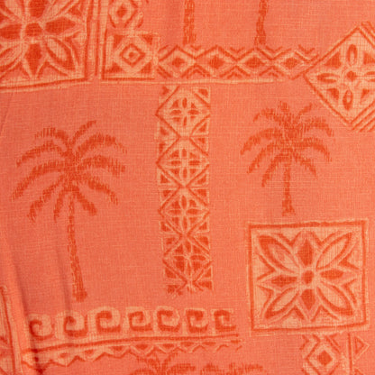 Camisa hawaiana naranja (XL) Campia