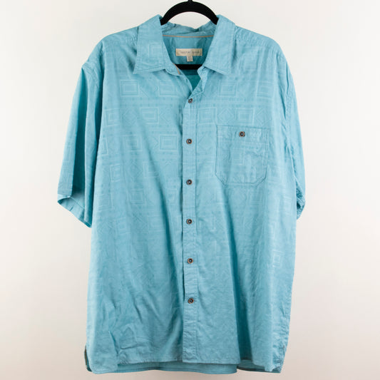 Camisa hawaiana azul (XL) Territory Ahead