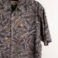 Camisa hawaiana gris (M) Campia