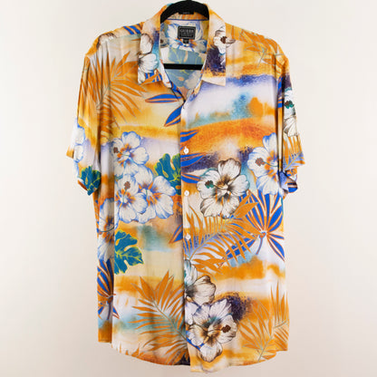 Camisa hawaiana multicolor (XL) Guess