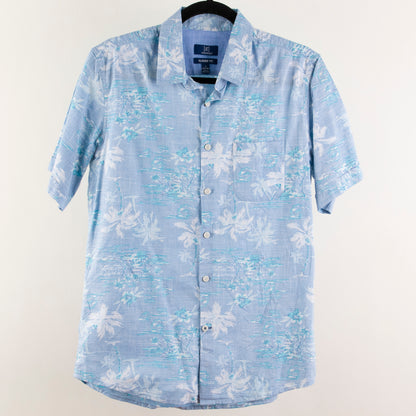 Camisa hawaiana azul (XS) George