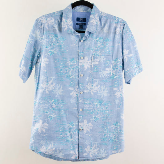 Camisa hawaiana azul (XS) George