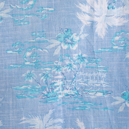 Camisa hawaiana azul (XS) George
