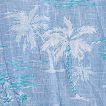Camisa hawaiana azul (XS) George