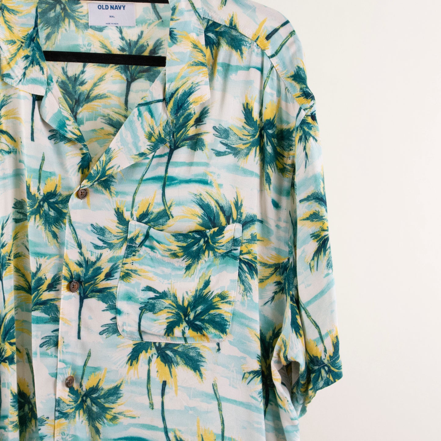 Camisa hawaiana beige (2XL) Old Navy