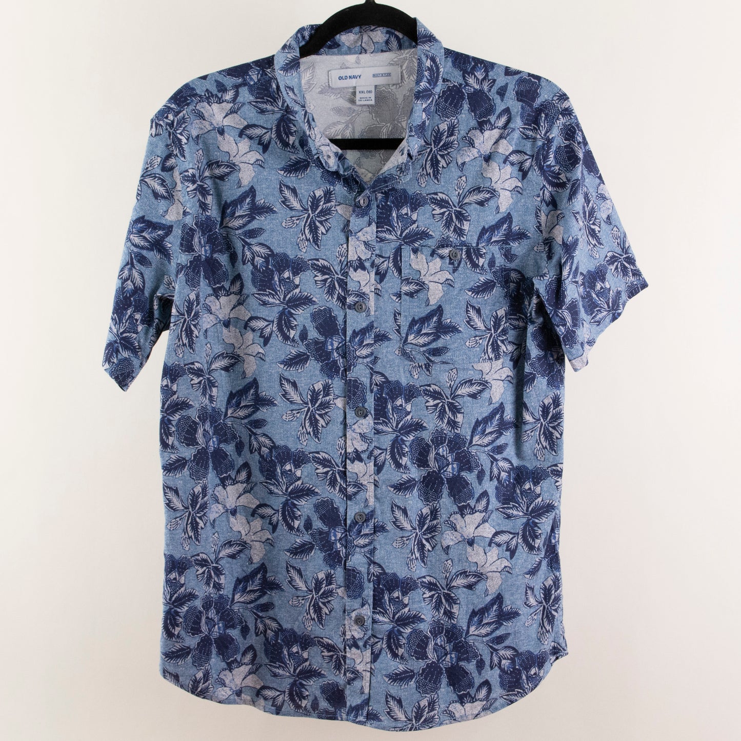 Camisa hawaiana azul (2XL) Old Navy