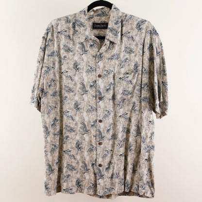 Camisa hawaiana beige (L) Ocean Pacific