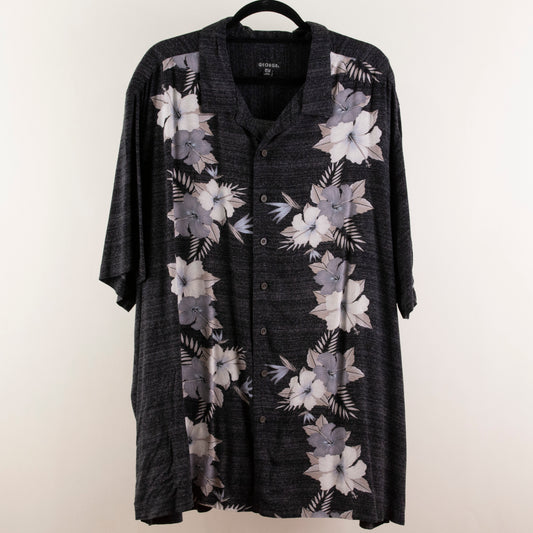 Camisa hawaiana negro (3XL) George