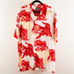 Camisa estampada beige (2XL) H&M