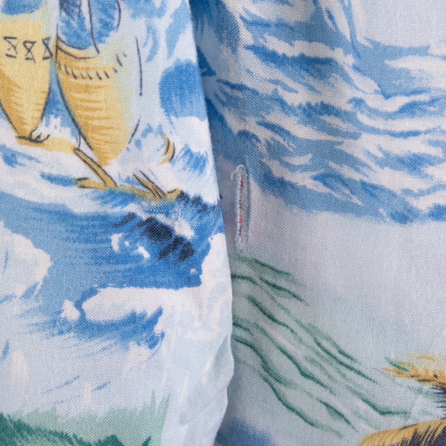 Camisa hawaiana azul (L) Ocean Current