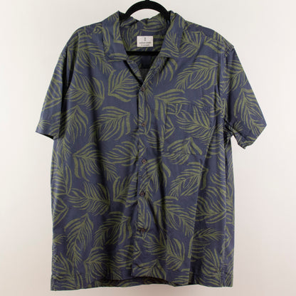 Camisa hawaiana azul (XL) Mutual Weave