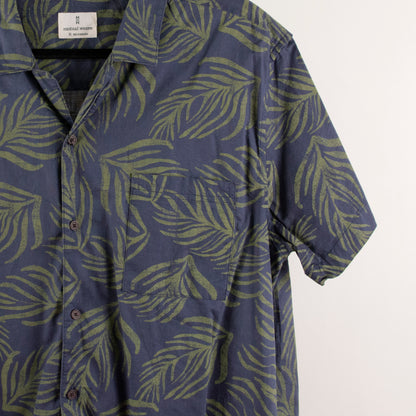 Camisa hawaiana azul (XL) Mutual Weave