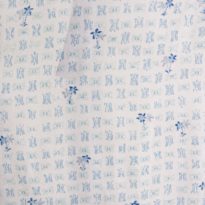 Camisa estampada blanco (L) Windham Pointe