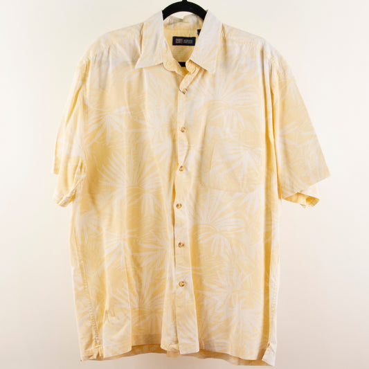 Camisa hawaiana amarilla (L) Faded Glory