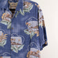 Camisa hawaiana azul (L) Campia