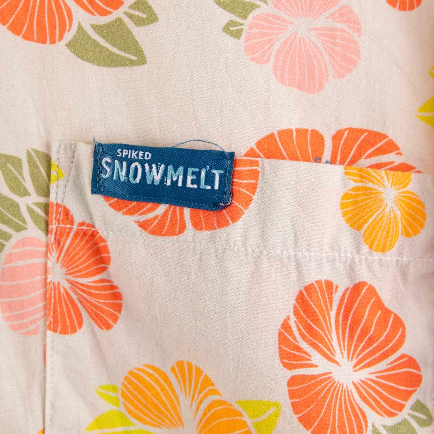 Camisa hawaiana beige (L) Upslope