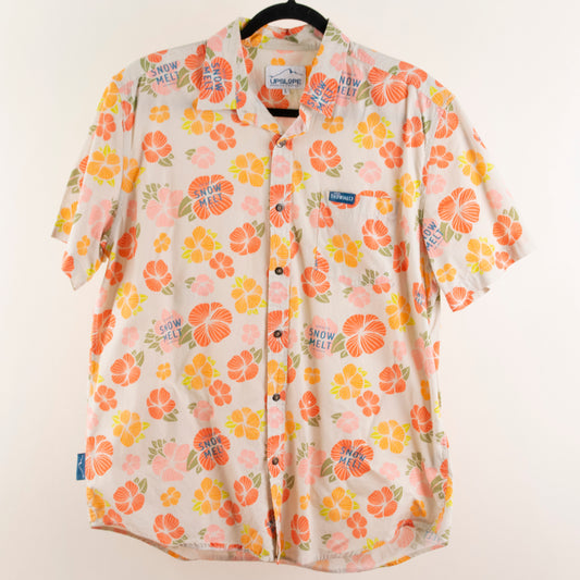 Camisa hawaiana beige (L) Upslope