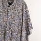 Camisa hawaiana azul (3XL) Pierre Cardin