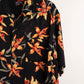 Camisa hawaiana negro (L) Puritan