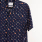 Camisa estampada azul marino (S) Goodfellow