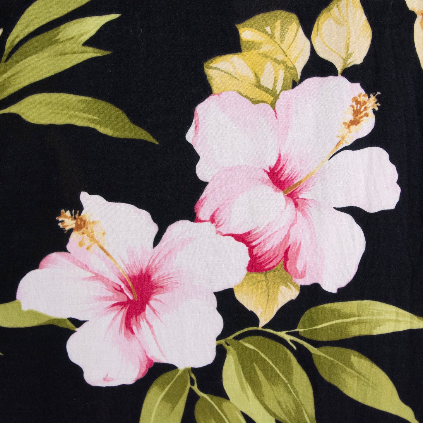 Camisa hawaiana negro (4XL) Paradise Found