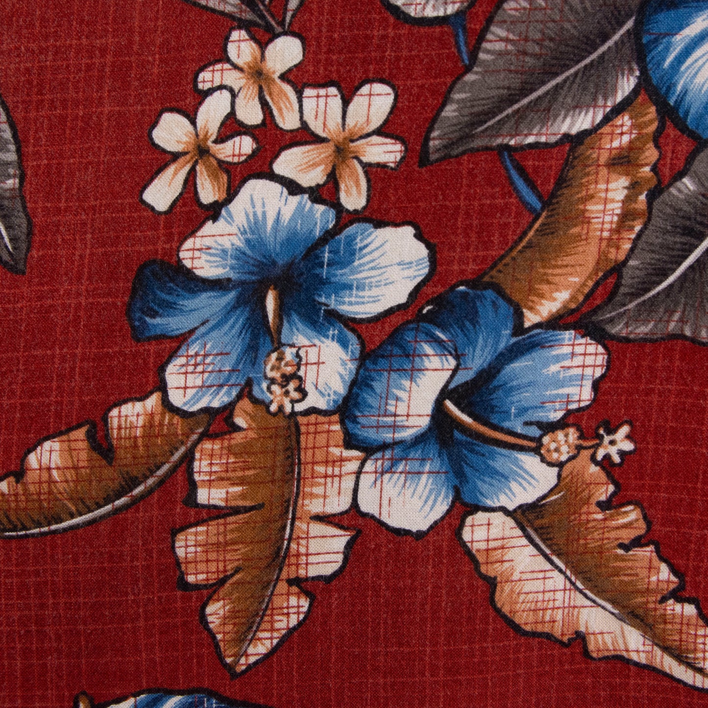 Camisa hawaiana rojo (XL) Batik Bay