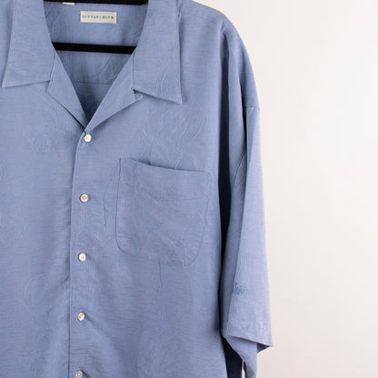 Camisa estampada azul (3XL) Cutter & Buck