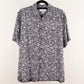 Camisa estampada gris (S) Urban Outfitters