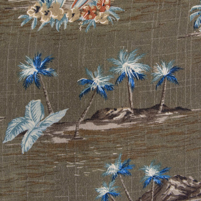 Camisa hawaiana verde (XL) Batik Bay