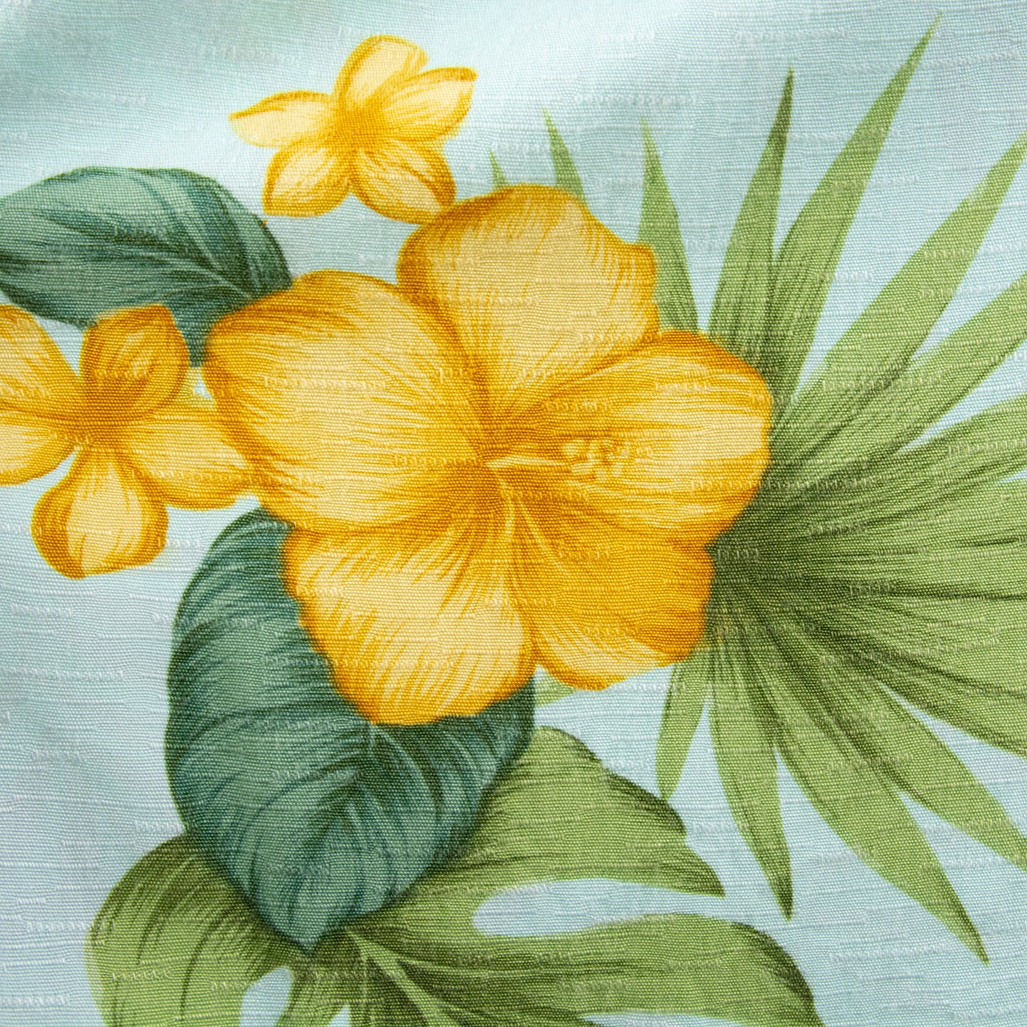 Camisa hawaiana azul (L) La cabana