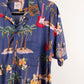 Camisa hawaiana azul (L) Max Boxxer
