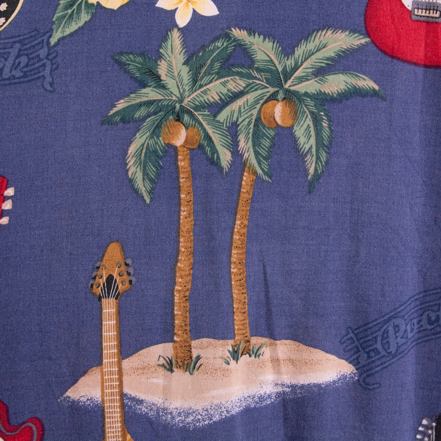 Camisa hawaiana azul (L) Max Boxxer