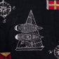 Camisa hawaiana negra (2XL) Puritan