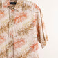 Camisa hawaiana beige (M) Roundtree & Yorke