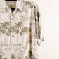 Camisa hawaiana beige (M) Island Republic