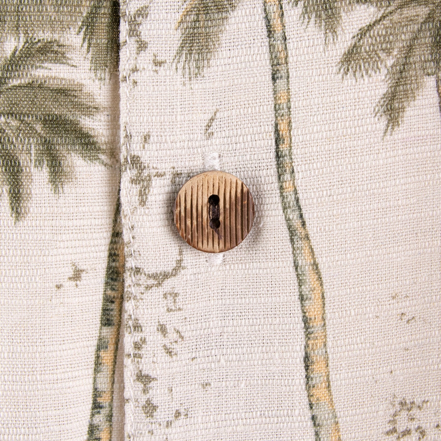 Camisa hawaiana beige (M) Island Republic