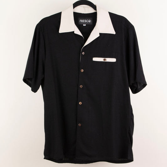 Camisa negro (S) Fresco lab