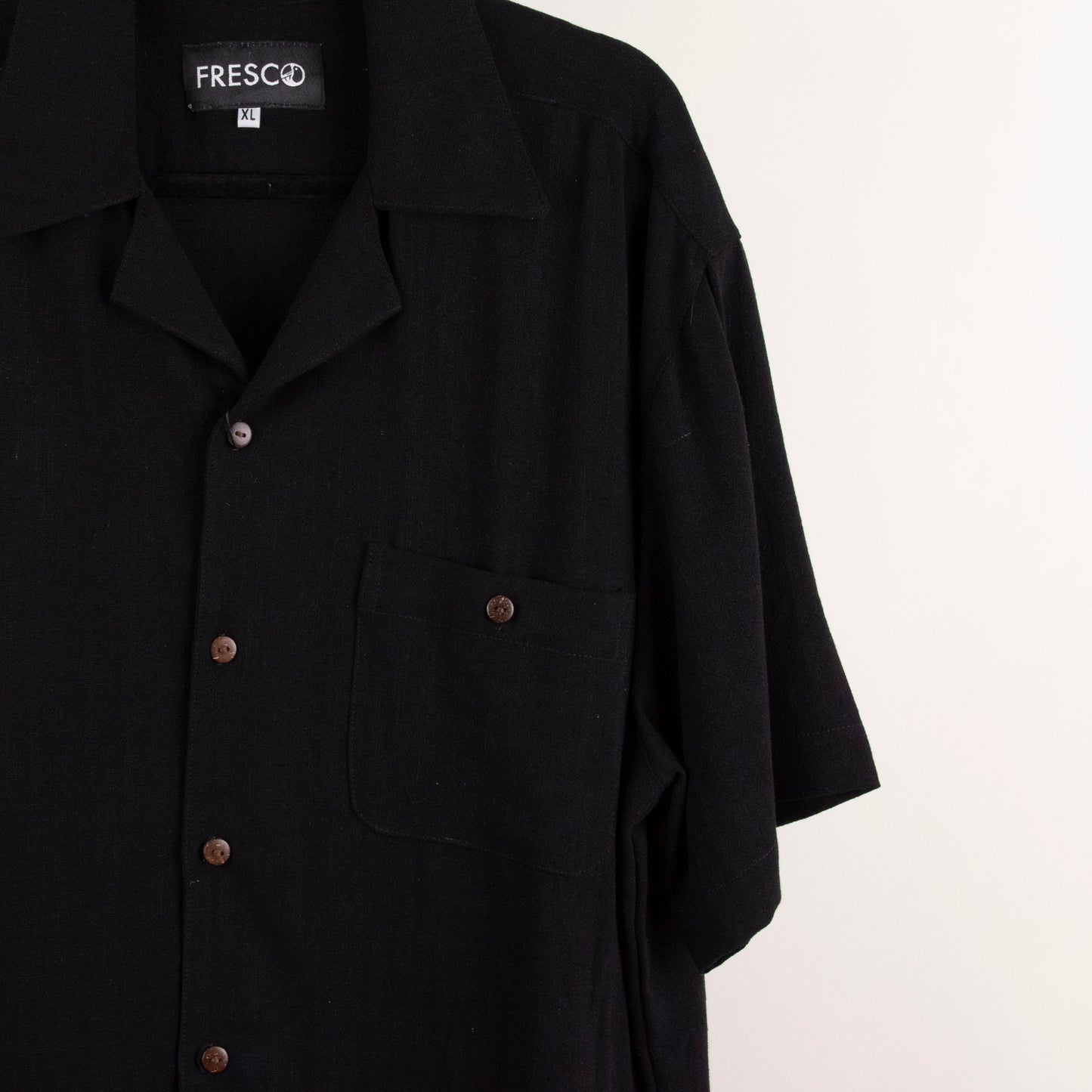 Camisa negro (XL) Fresco lab
