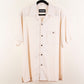 Camisa beige (M) Fresco lab