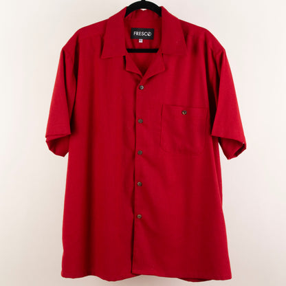 Camisa rojo (XL) Fresco lab