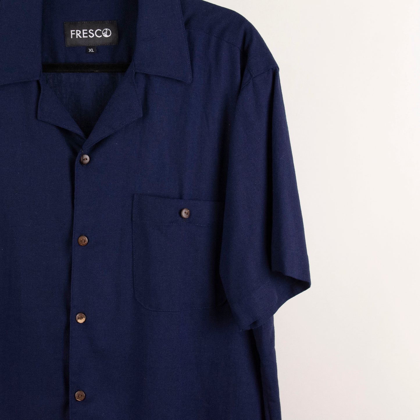 Camisa azul marino (XL) Fresco lab